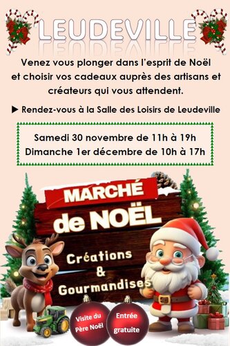 Marché de noël Leudeville artisanat, artisans, essonne