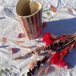 Grand vase cœur de Saint-Valentin