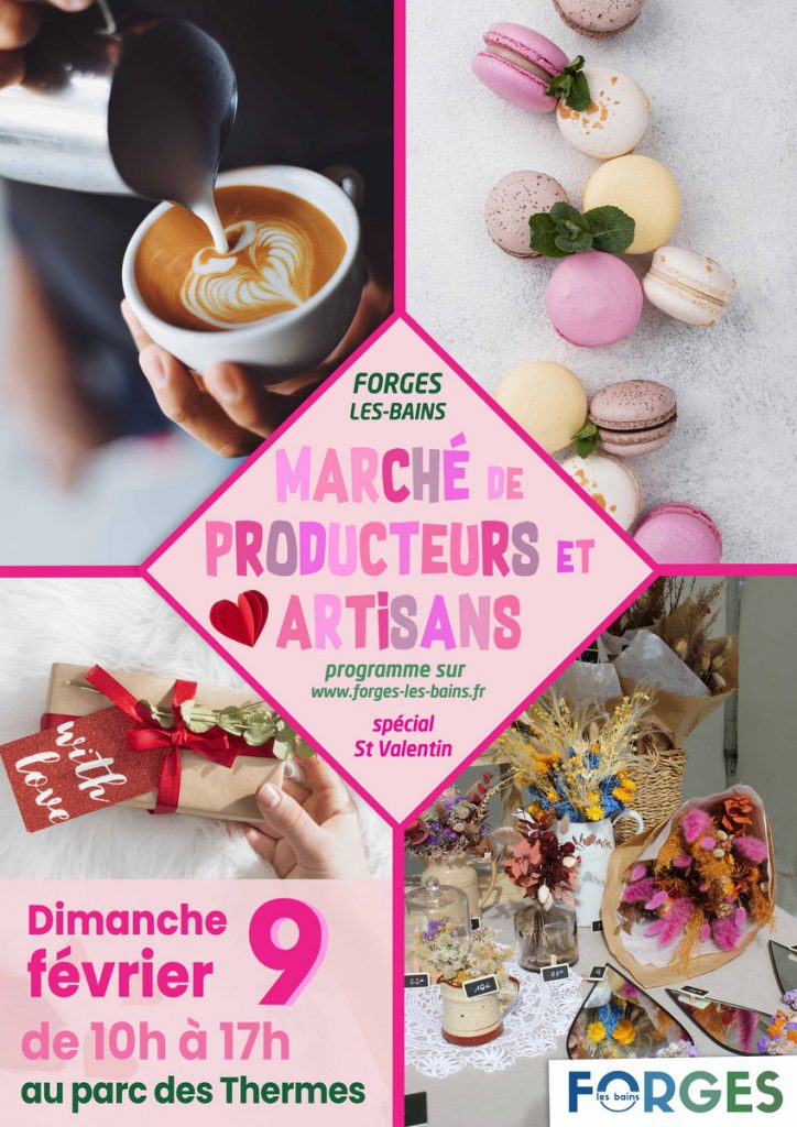 Marché producteur artisan artisanat Saint-Valentin